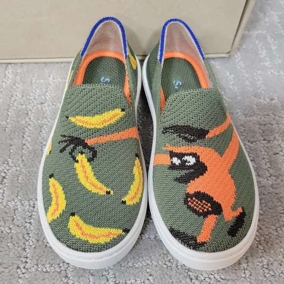 Rothy's The Kid Snack Attack Slip On Comfort Sneaker Shoes Unisex Size US 10, 4 - Picture 3 of 12